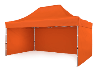 nožnicový stan 3x4,5