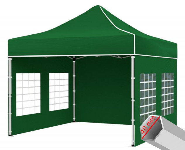 rozkladací stánok 3x3